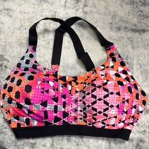 Colorful Geometric Sports Bra